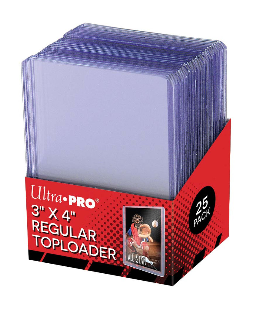 Ultra Pro: UP81222 3 X 4 Clear Regular Toploader 25ct