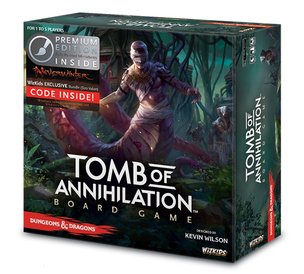 PREORDER D&D Tomb of Annihilation Adventure System Board Game (Premium Edition)