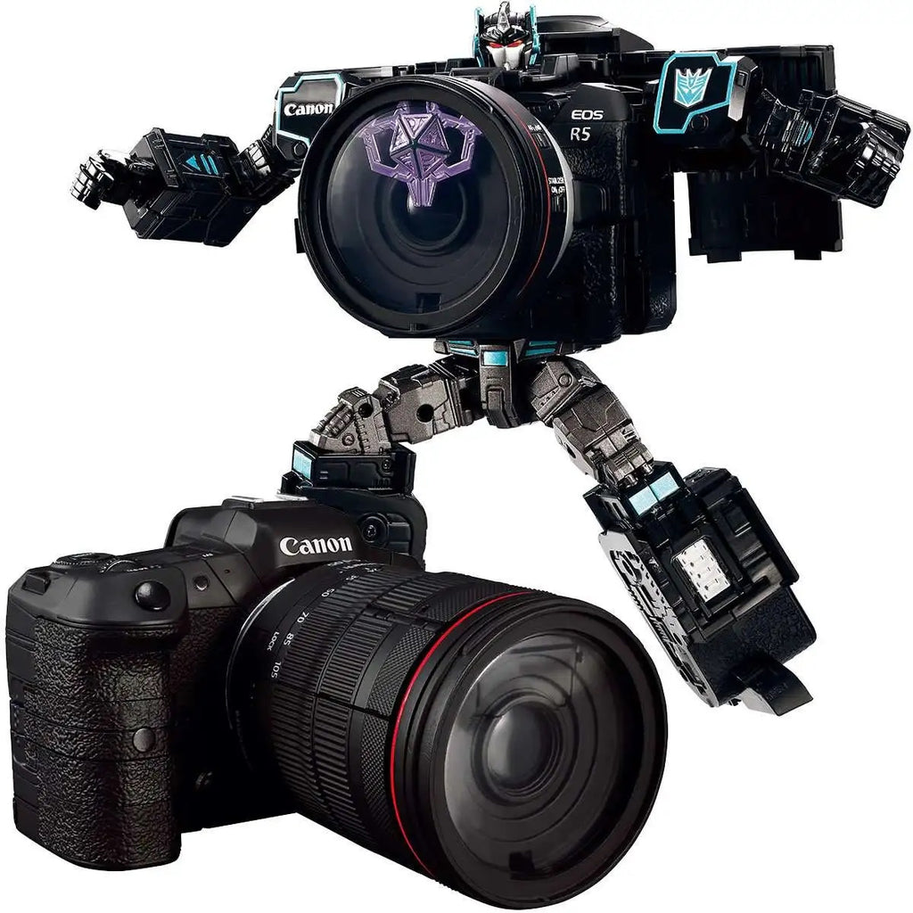 PREORDER Transformers - Takara Tomy - Transformers x Canon Camera Nemesis Prime R5