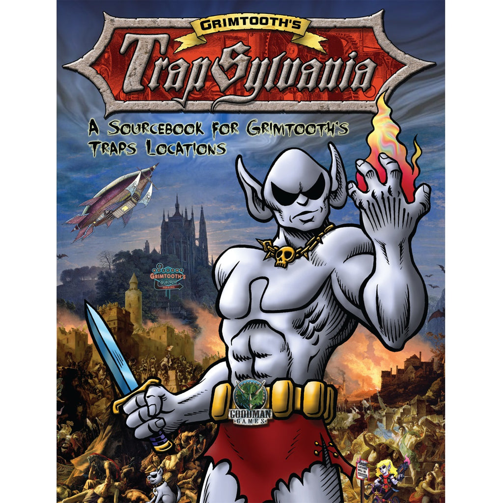 PREORDER Dungeon Crawl Classics - Grimtooth's Trapsylvania - Hardback