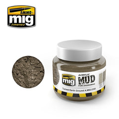 PREORDER Ammo by MIG - Dioramas - Turned Earth Ground 250ml
