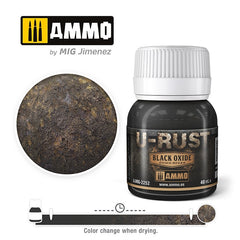 PREORDER Ammo by MIG - Weathering - U-Rust - Black Oxide 40ml