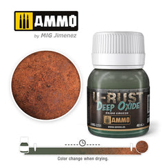 PREORDER Ammo by MIG - Weathering - U-Rust - Deep Oxide 40ml