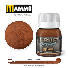 PREORDER Ammo by MIG - Weathering - U-Rust - Oxide Grime 40ml