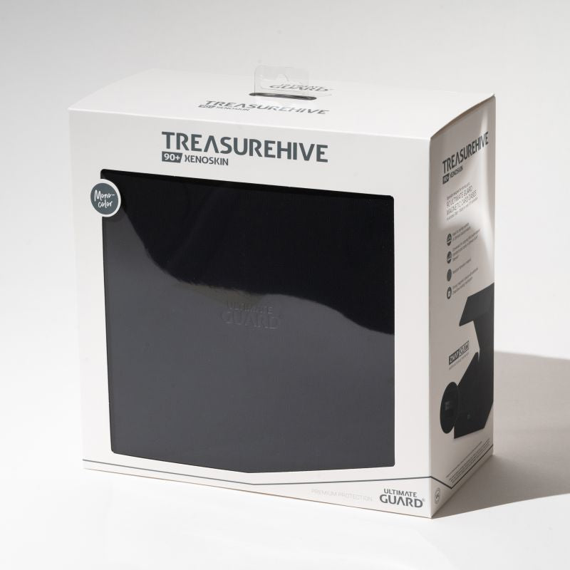 Ultimate Guard: Deck Box  XenoSkin Treasurehive 90+  Black