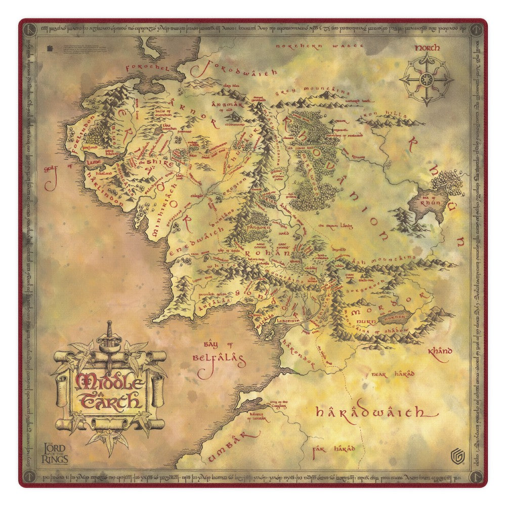 Ultimate Guard: Oversized Playmat  61 -  61  LotR: Places of Middle-Earth