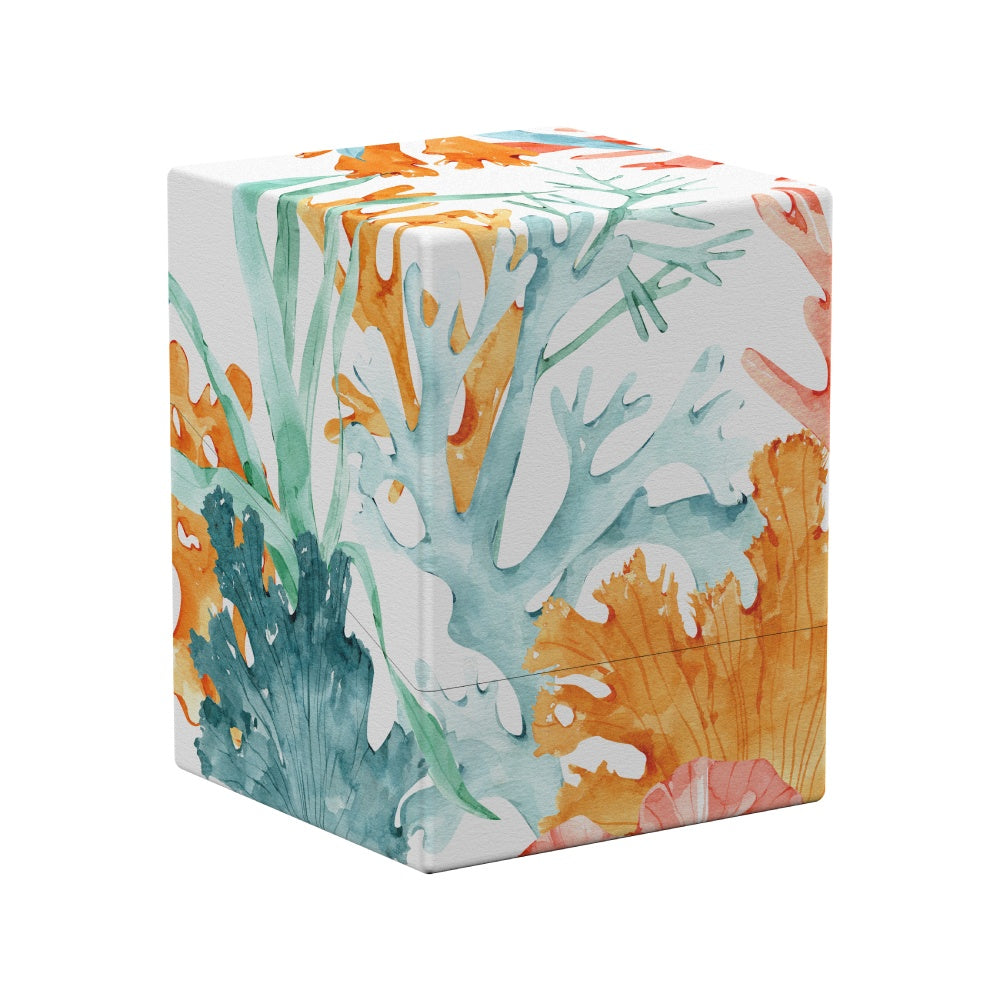 PREORDER Ultimate Guard: Deck Box  Boulder 100+  Earth Day 2026: Coral Places  Coralline Eden