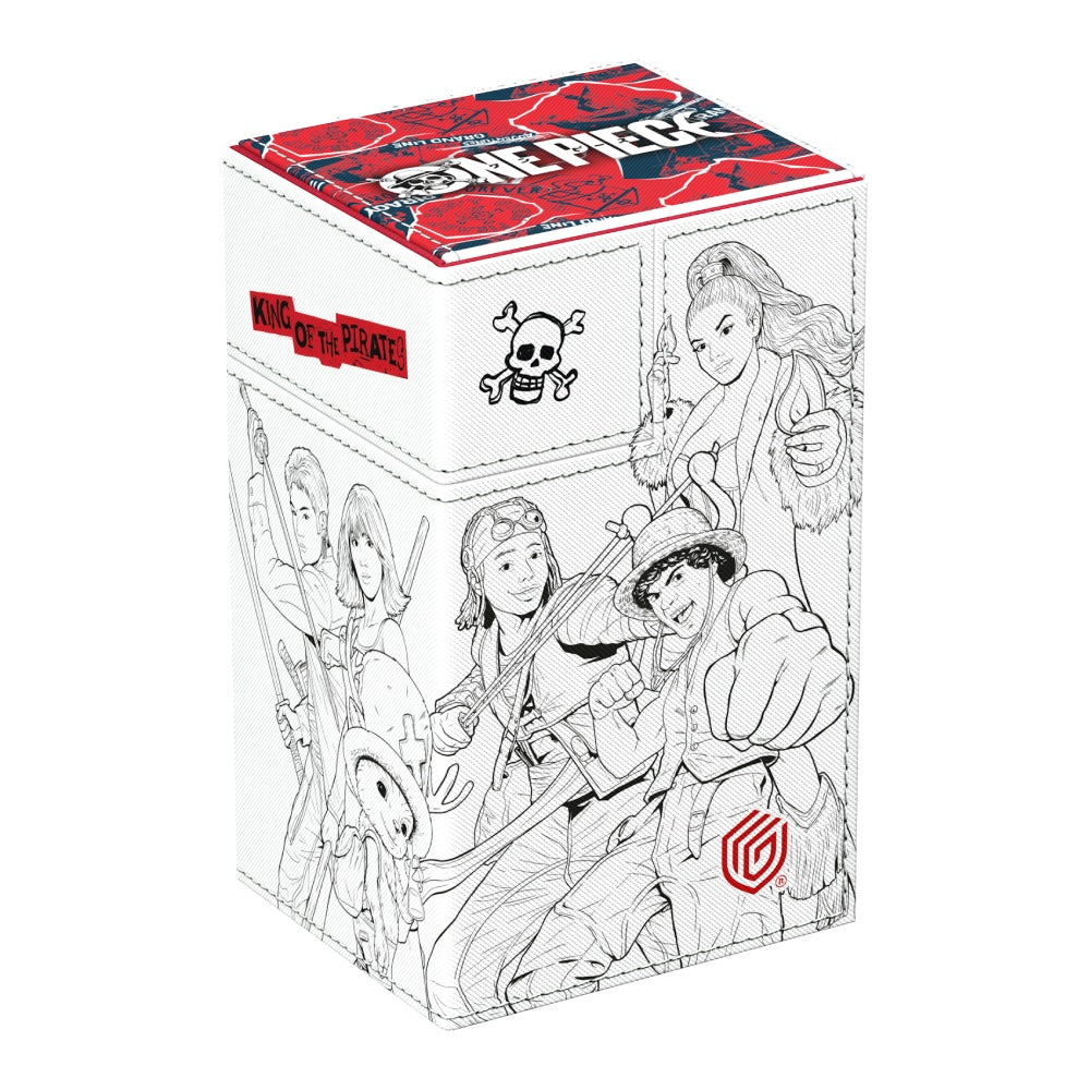PREORDER Ultimate Guard: Deck Box  XenoSkin FlipnTray 80+  One Piece: Sketch