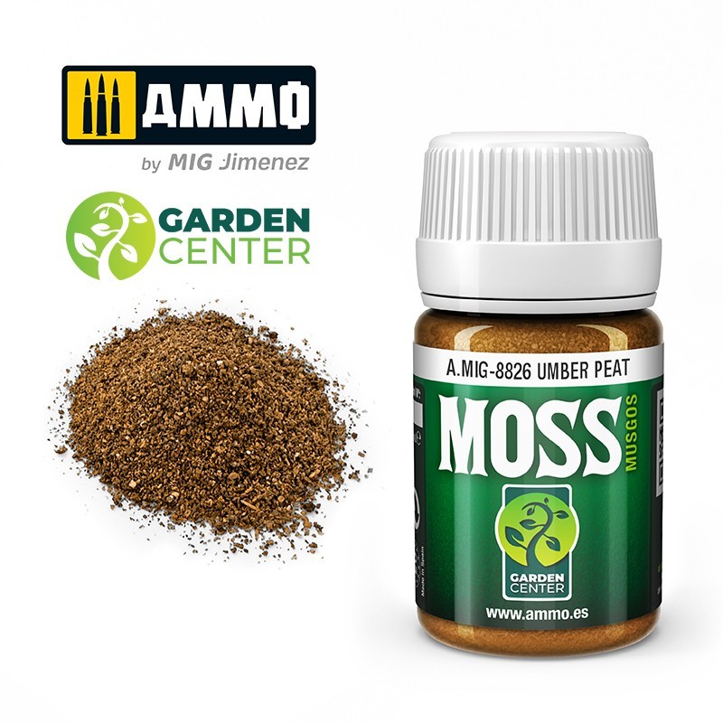 PREORDER Ammo by MIG - Dioramas - Umber Peat Moss