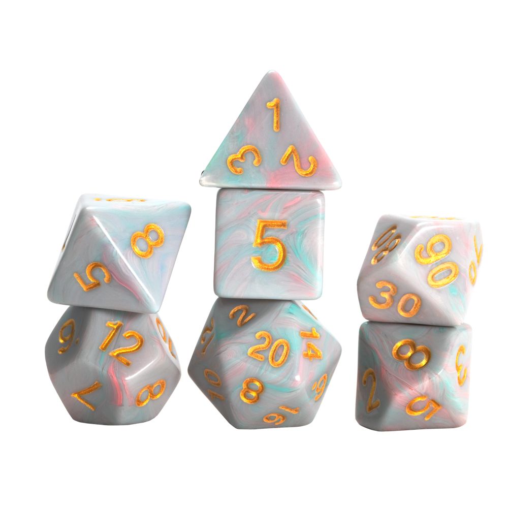 PREORDER Sirius Dice - Teal Unicorn Dice Set 7