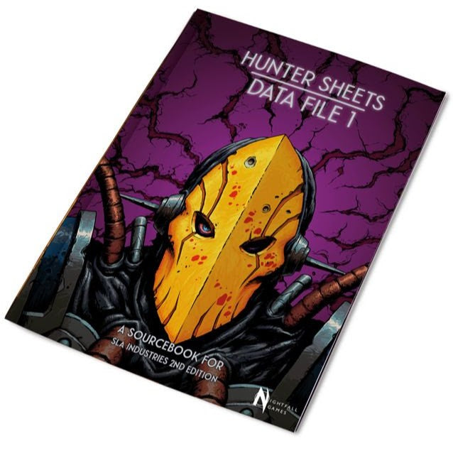 PREORDER SLA Industries 2nd Edition - Hunter Sheets Data File 1