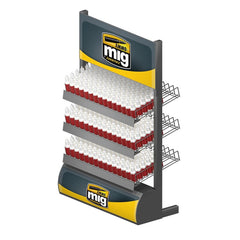 Ammo by MIG -  Special Figures Paints - Stand Display (Stand with Stock)