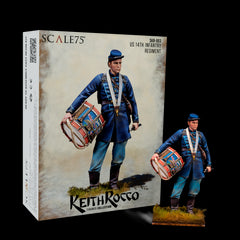 PREORDER Scale 75 Figures - Keith Rocco - Us 14Th Infantry Regiment 75mm