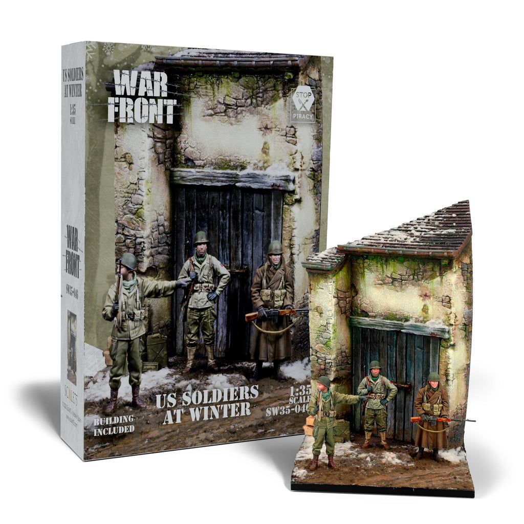 PREORDER Scale 75 - Figures - Warfront - Us Soldiers At Winter 35mm