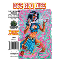 PREORDER Dungeon Crawl Classics Dice - Vello's Crystalized Creations