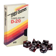 PREORDER 1985 Games VHS Dice Ruby Red