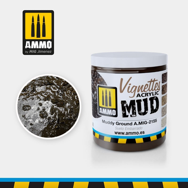 PREORDER Ammo by MIG - Dioramas - Muddy Ground 100ml