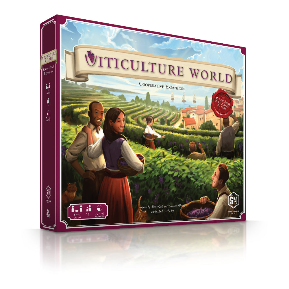 Viticulture World Cooperative Expansion Board Game