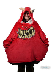Warhammer 40000: Red Squig Hooded Blanket