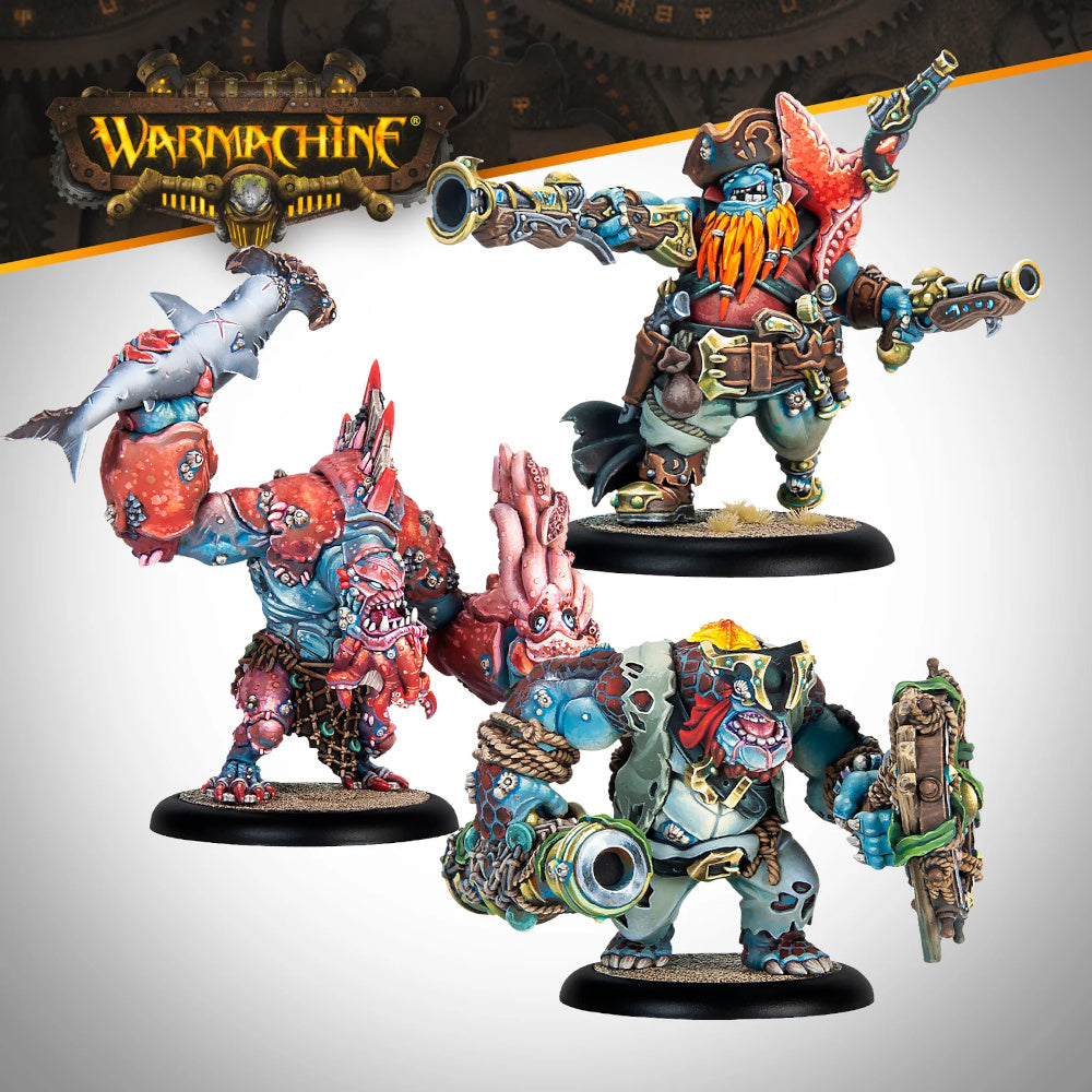 PREORDER Warmachine: Southern Kriels Brineblood Marauders Battlegroup Box