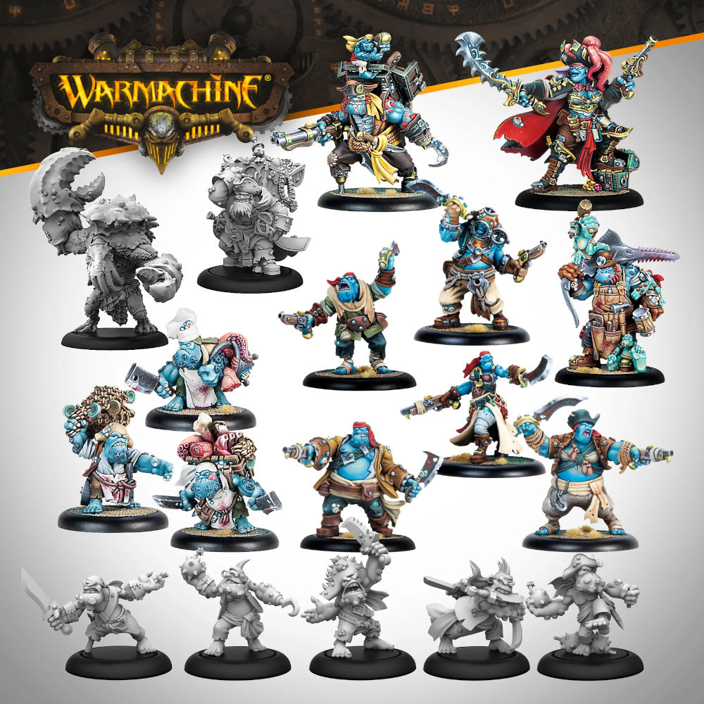 PREORDER Warmachine: Southern Kriels Brineblood Marauders Core Expansion