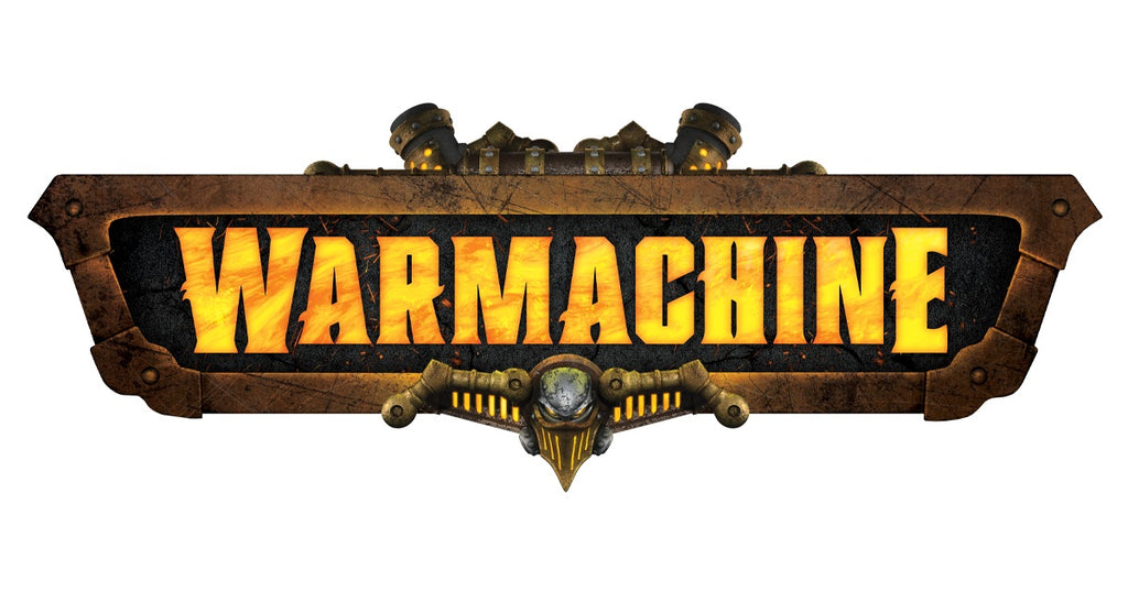 Warmachine: Retail Display Stand - Core Range (Stand with Stock)