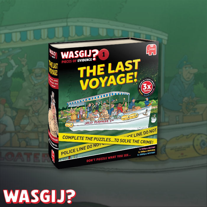 PREORDER Puzzle - Wasgij? - Pieces of Evidence #1 The Last Voyage!
