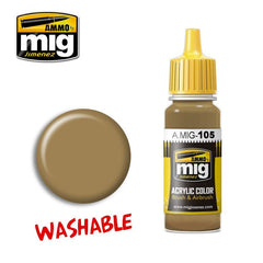 PREORDER Ammo by MIG - Acrylic Color - Washable - Dust (Ral 8000)  17ml