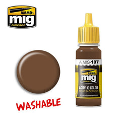 PREORDER Ammo by MIG - Acrylic Color - Washable - Earth 17ml