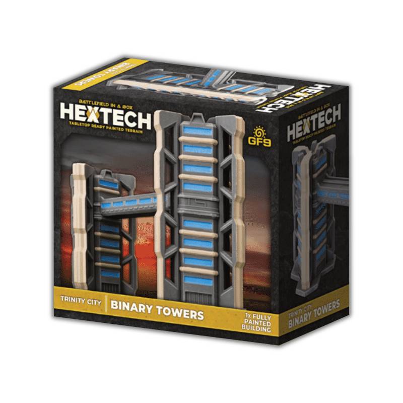 Hextech Terrain: Trinity City - Binary Towers