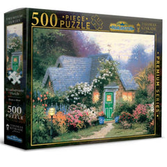 PREORDER Harlington Thomas Kinkade Puzzles - Weathervane Hutch 500pc