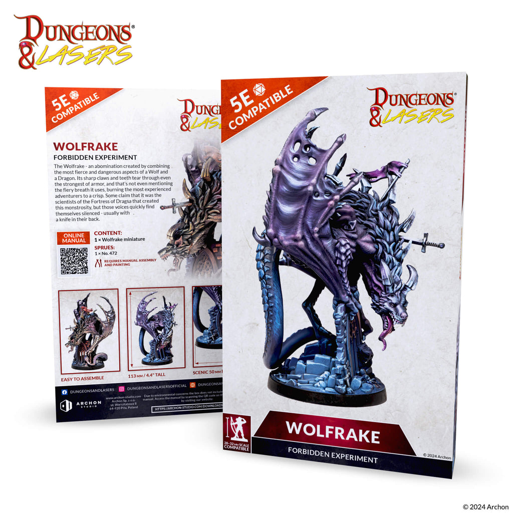 PREORDER Dungeons & Lasers: DEUSLAIR: WOLFRAKE