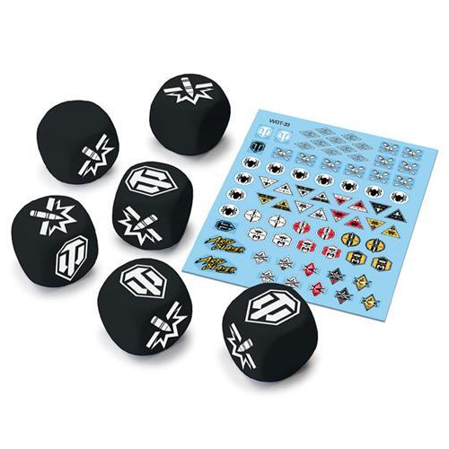 PREORDER World of Tanks: Tank Ace Dice & Decals