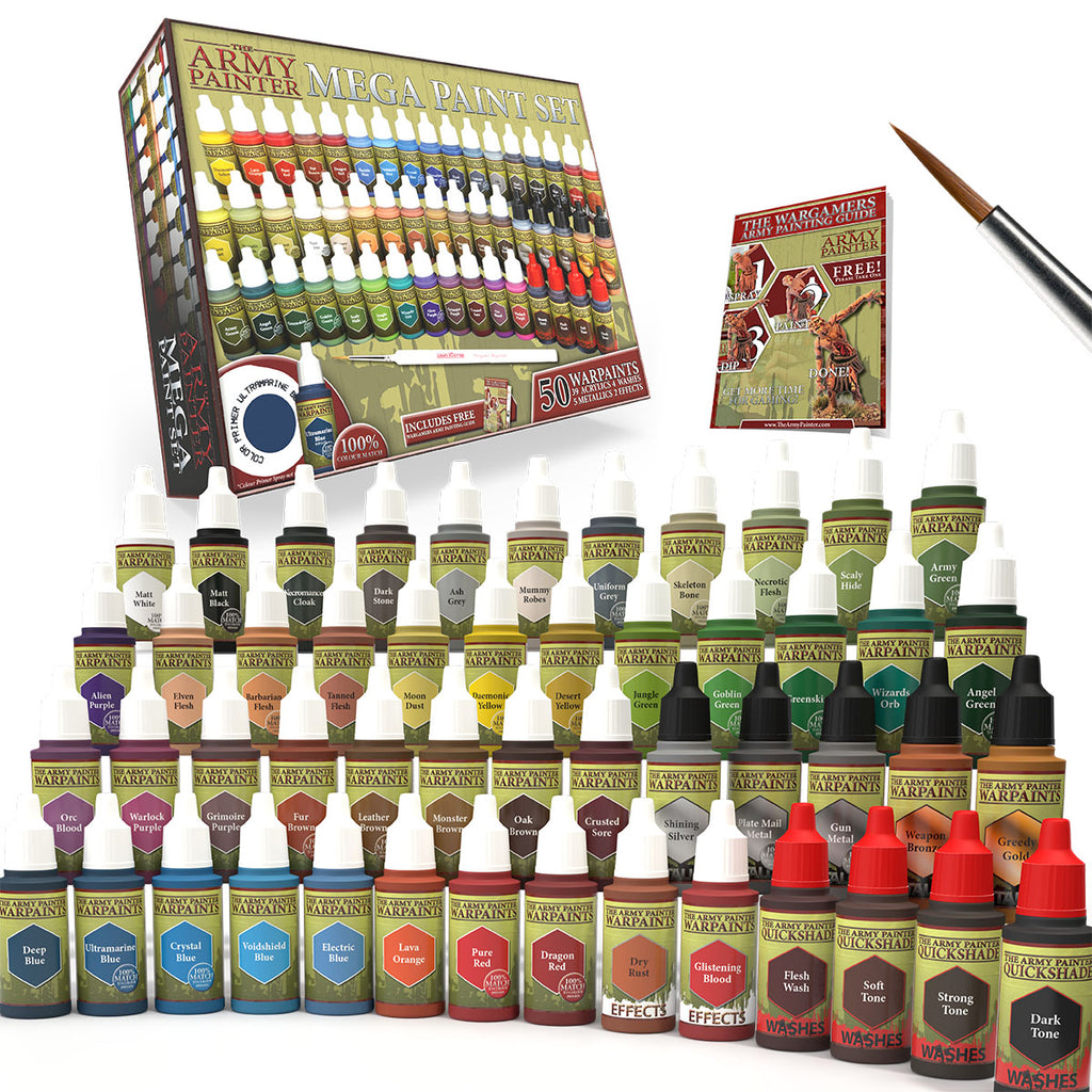 Army Painter Paint Set - Warpaints Mega Paint Set