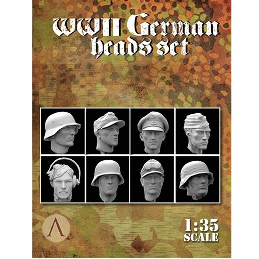 PREORDER Scale 75 - Figures - Warfront - Wwii German Head Set 35mm