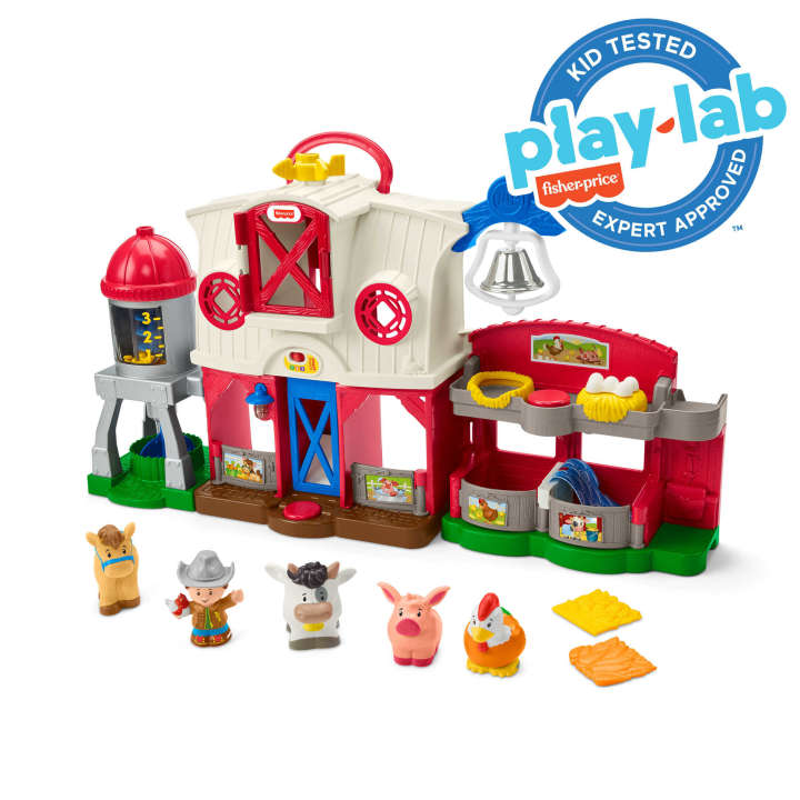 PREORDER Little People - Farm Toy Toddler Playset With Smart Stages Learning Content