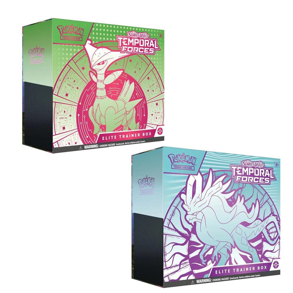 Pokemon TCG Scarlet & Violet Temporal Forces Elite Trainer Box