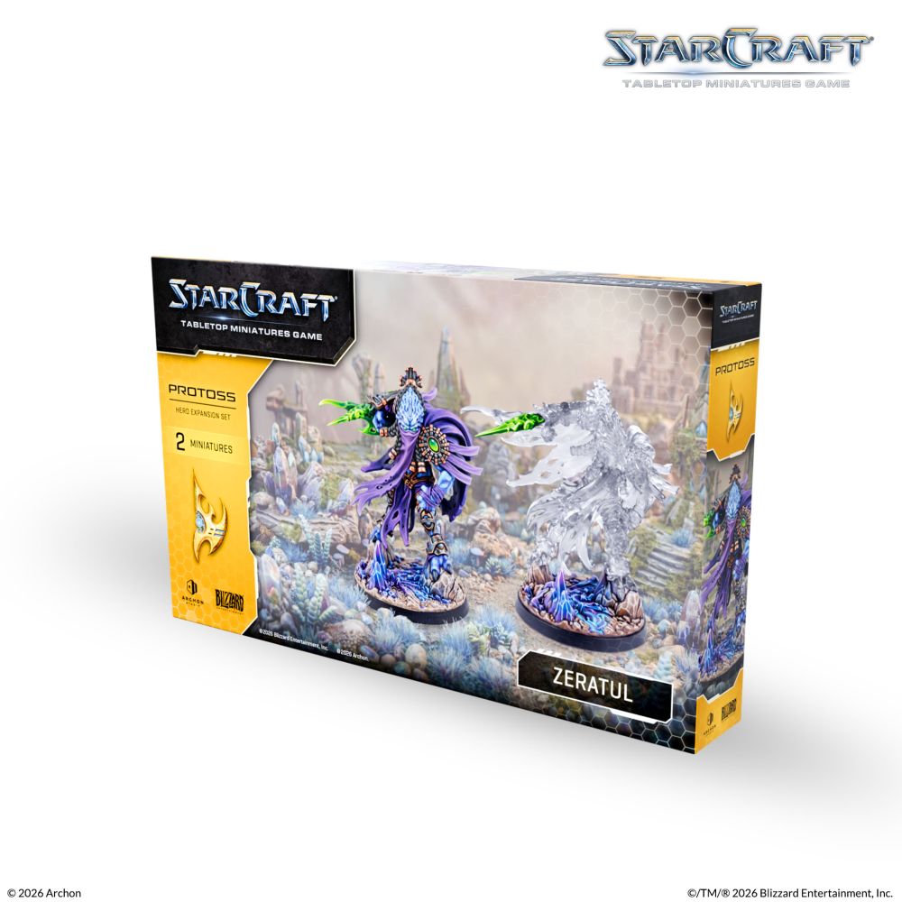 PREORDER Starcraft Miniatures Games: Protoss - Zeratul - Hero Expansion Set