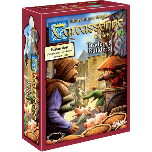 Carcassonne #2 Traders & Builders Board Game