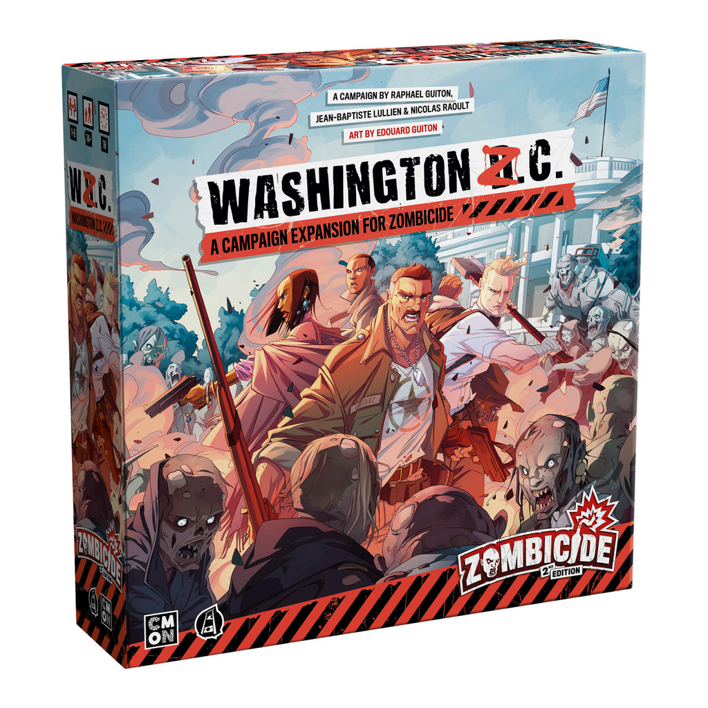 Zombicide 2nd Edition Washington Z.C. Board Game