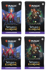 Magic the Gathering Wilds of Eldraine Commander Decks (4 Decks Per Pack)
