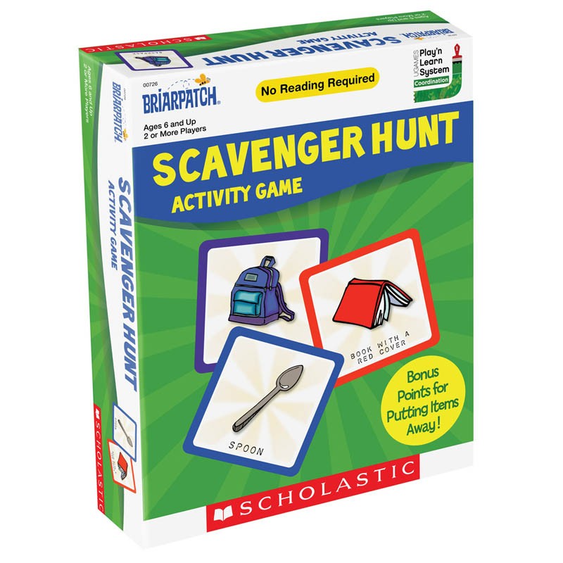 PREORDER Scholastic - Scavanger Hunt Board Game