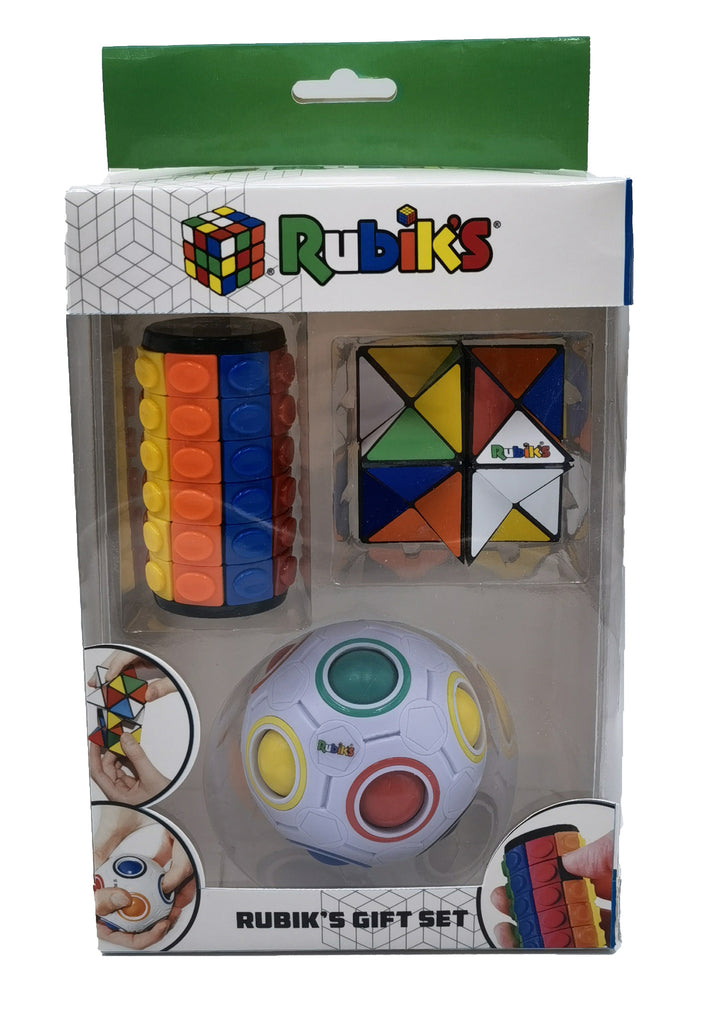 Rubiks Gift Set (Includes Rainbow Ball Magic Star Tower Twister)