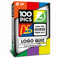 100 PICS Logo Quiz Board Game