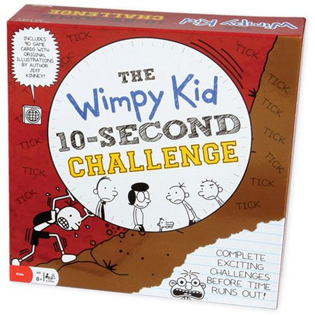 Diary Of A Wimpy Kid - 10 Second Challenge Board Game