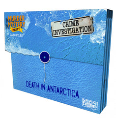 Murder Mystery Case Files - Unsolved Crimes: Death in Antarctica Board Game