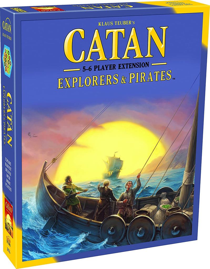 Catan: Explorers & Pirates Extension 5-6 Players Board Game