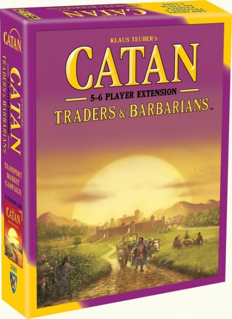 Catan: Traders & Barbarian Expansion 5-6 Player Extension Board Game