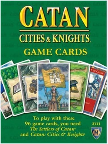 Catan Cities & Knights Expansion Card Deck 5th Edition Board Game