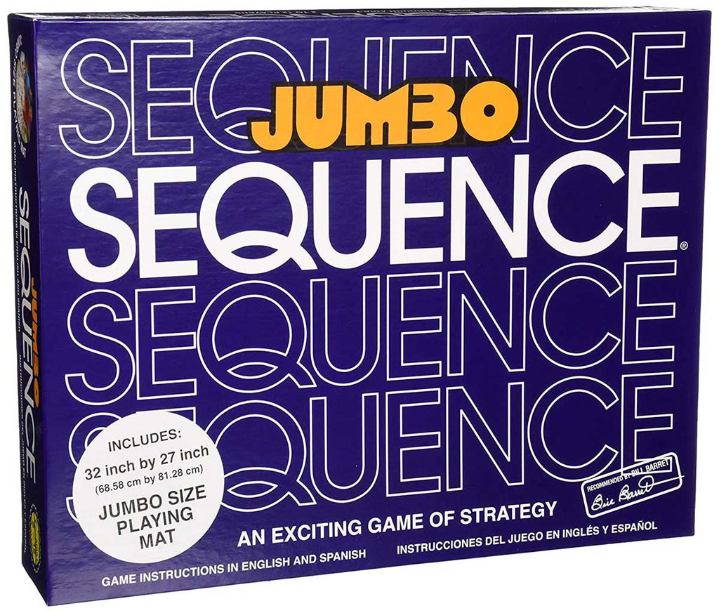 Sequence - Jumbo Edition By Jax Games Card Game Brand New Australia –  Gamerholic